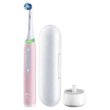 Oral-B iO Series 3 Clean & Protect Rechargeable Electric Toothbrush, Azalea Pink