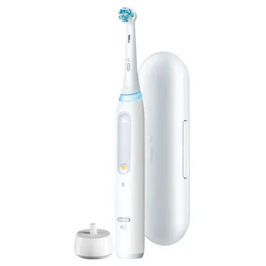Oral-B iO Series 4 Rechargeable Electric Toothbrush, Matte White
