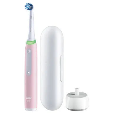 Oral-B iO Series 3 Clean & Protect Rechargeable Electric Toothbrush, Azalea Pink